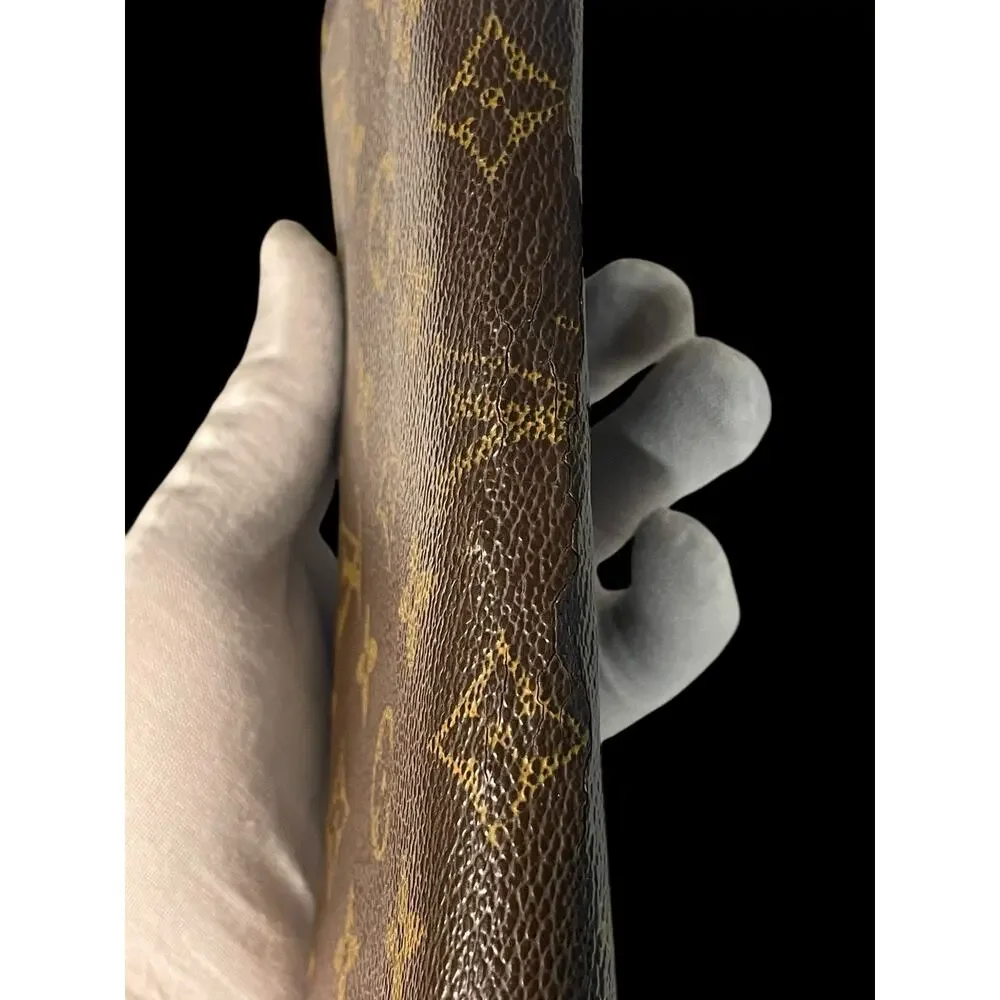 Rare Authentic Louis Vuitton Sky Blue Brown Monogram Insolite Luxury Wallet COA